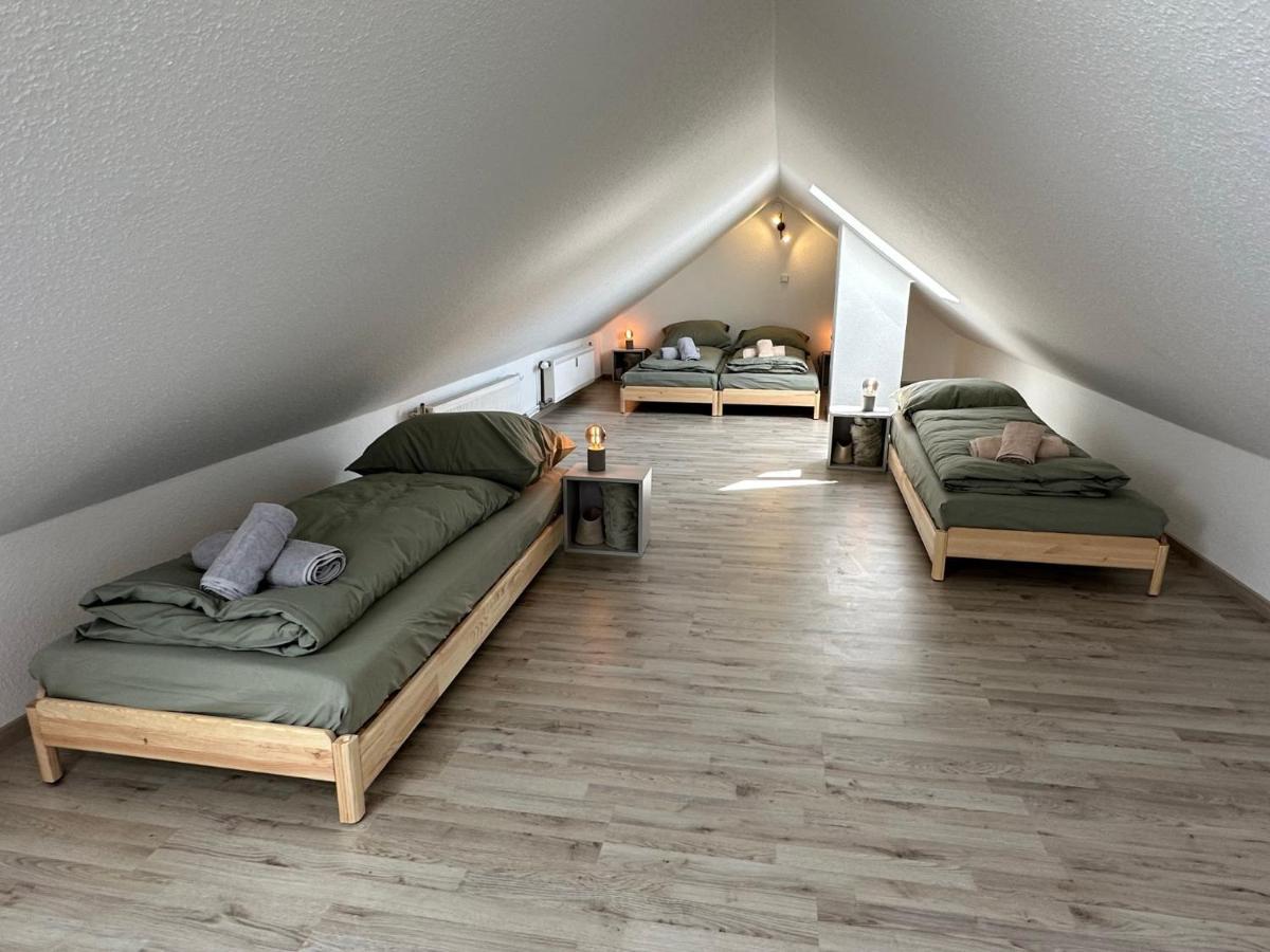 Gemuetliche Neurenovierte Dachgeschosswohnung Erfurt Eksteriør bilde