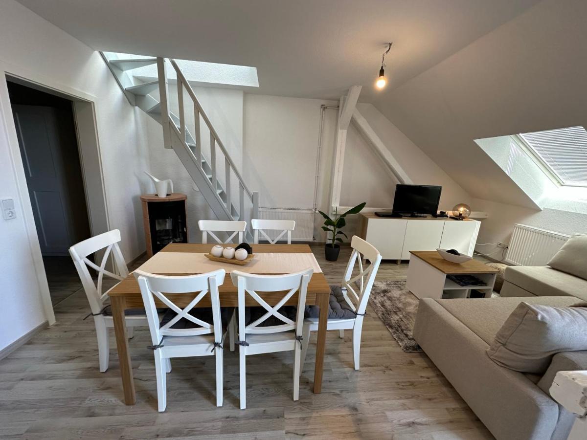 Gemuetliche Neurenovierte Dachgeschosswohnung Erfurt Eksteriør bilde