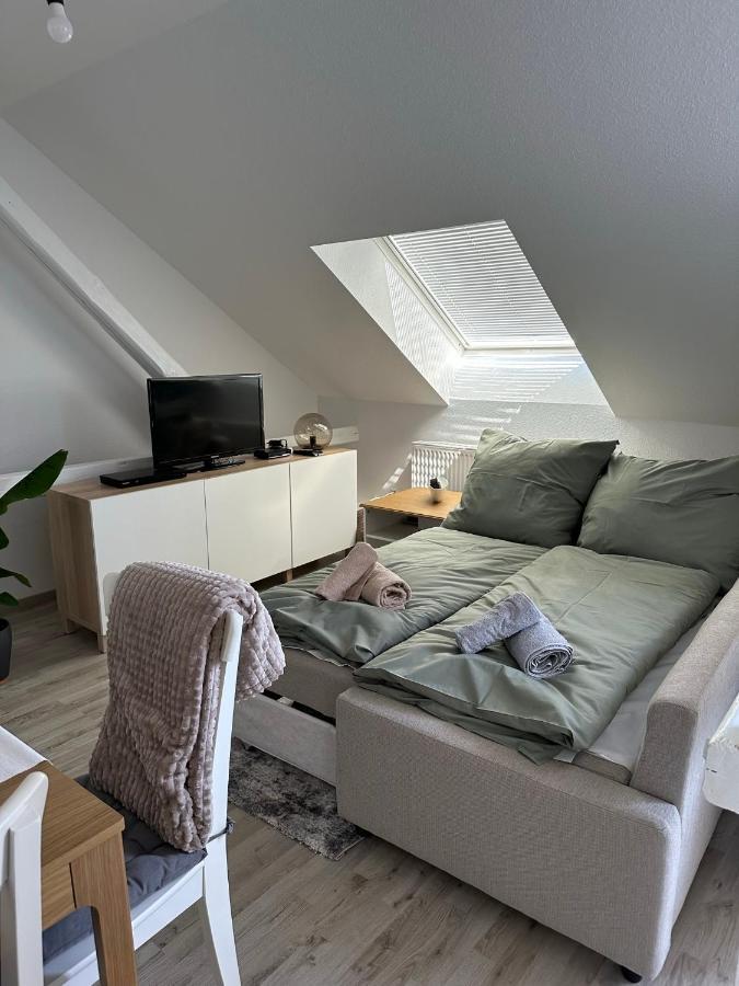 Gemuetliche Neurenovierte Dachgeschosswohnung Erfurt Eksteriør bilde