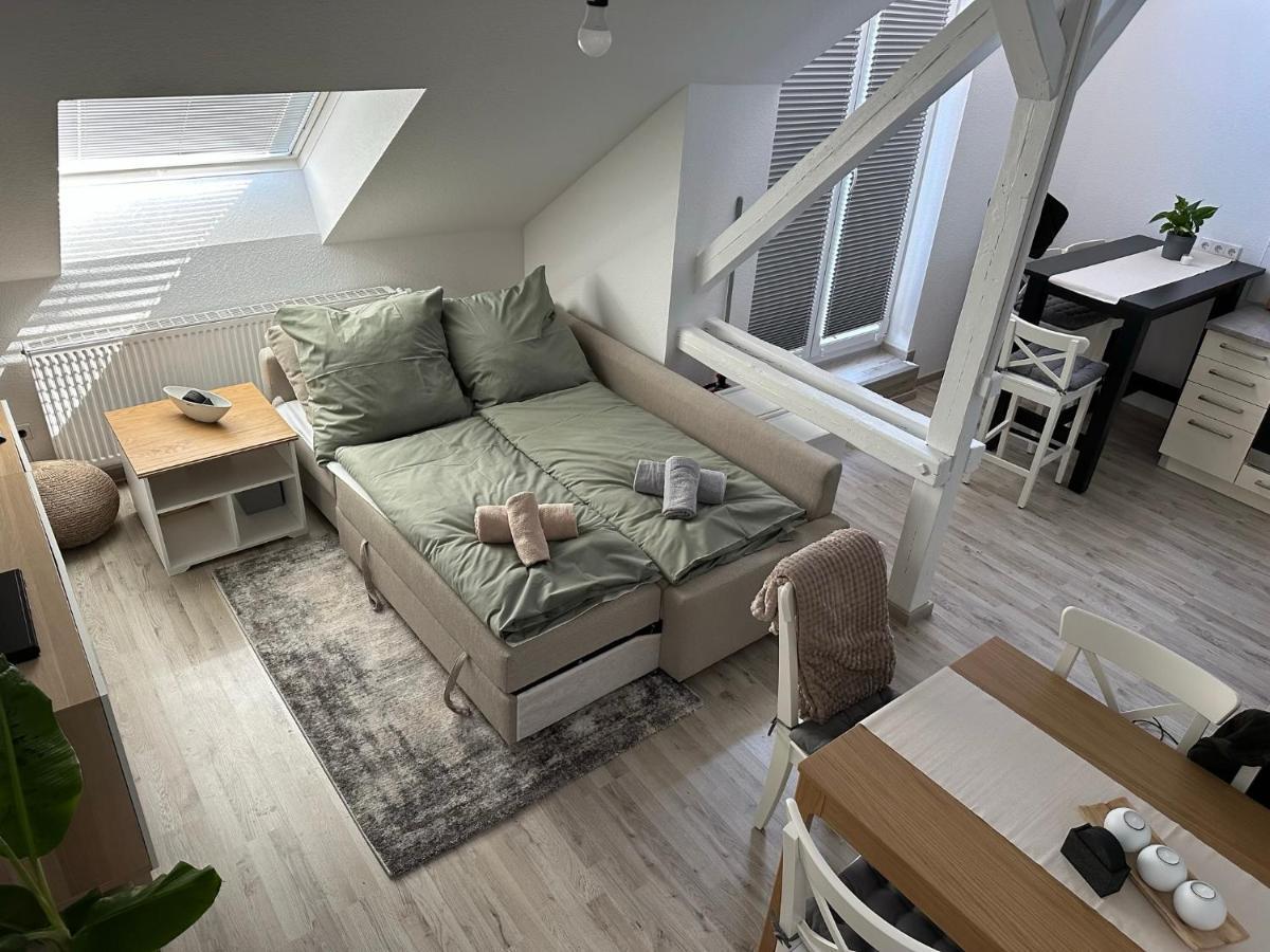 Gemuetliche Neurenovierte Dachgeschosswohnung Erfurt Eksteriør bilde